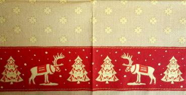 229 Deer - 3-ply (red) - Ihr