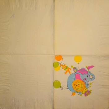 138 Animals Africa: Divers - 3-ply - Hallmark - 35x35cm
