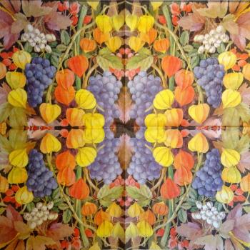 178 Herbst - 3-lagig - WIDA - 35x35 cm