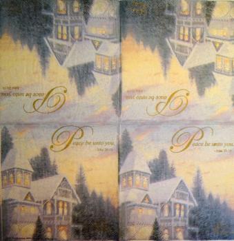 200 Winter Landscape - 3-ply - Thomas Kinkade 2004