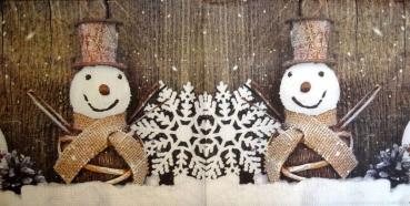 191 Schneemann - 3-lagig - ppd - Shutterstock