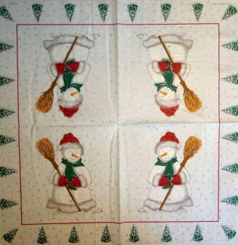 200 Schneemann - 3-lagig - CASPARI - Pierre Frey