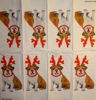 176 Hunde - 4-lagig -ppd - Mary Lake Thompson Taschentuch