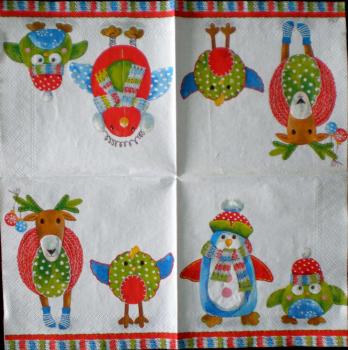 029 Penguins - 3-ply - Ihr