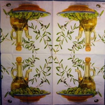 100 Olives - 3-ply (purple) - Ambiente