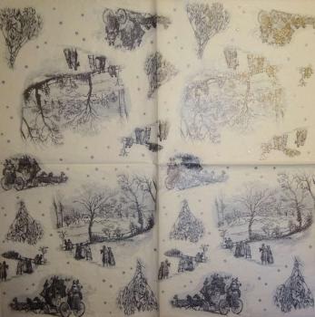 204 Winterlandschaft - 3-lagig - Avantgarde