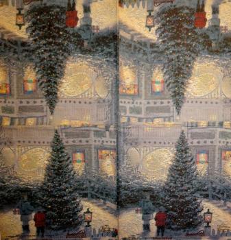207 Winter Landscape - 3-ply - Thomas Kinkade 2004