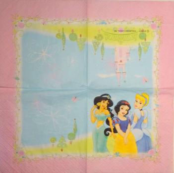 239 Mädchen - 2-ply - Disney Princess - CS