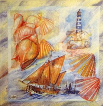 334 Maritim (fehlt)- 3-lagig - WW