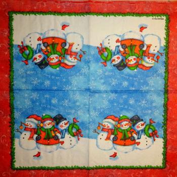 203 Schneemann - 2-lagig -Elizabeth Brewnd