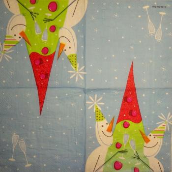 206 Snowman - 2-ply - Little Star Soup - CS