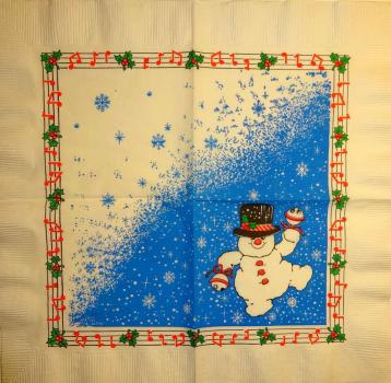 207 Schneemann - 3-lagig - CS