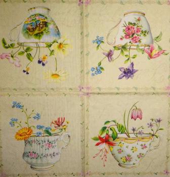 117 Dishes - 3-ply (cream)