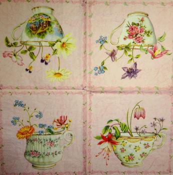 117 Dishes - 3-ply (pink)