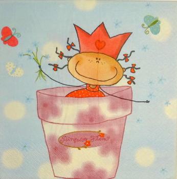 224 Mädchen - 3-ply - Princesse Flora