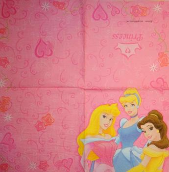 232 Mädchen - 2-ply - Disney Princess