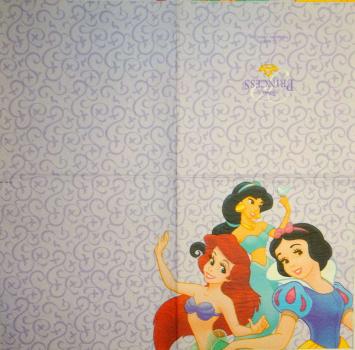 234 Mädchen - 3-lagig - Disney Prinzessinen