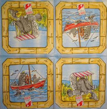 009 Seehund / Robbe - 3-lagig - Gosch Sylt
