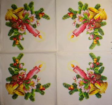 036 Candles - 3-ply - 35x35 cm