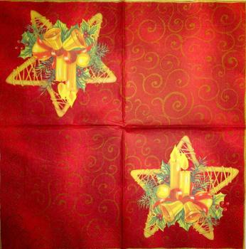 059 Candles - 3-ply (red) - Paw