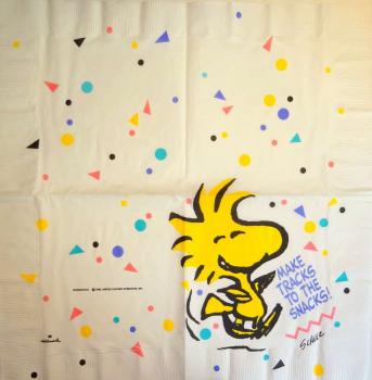 369 Bekannte Figuren - 3-lagig - Peanuts - Woodstock 1965