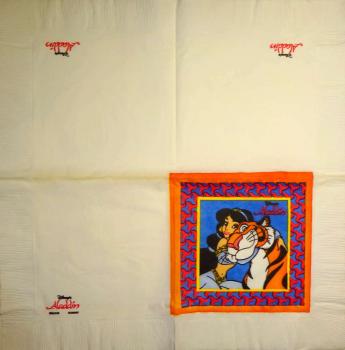 384 Known Figures - 3-ply - Disney Aladdin - 35x35cm
