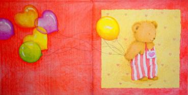 065 Teddy - 3 lagig (rot) - Stewo