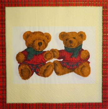 136 Teddy - 3-lagig (creme)