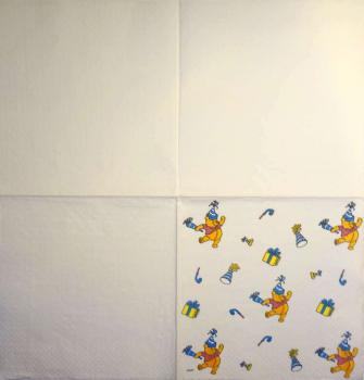 067 Winnie Pooh - 3-ply (1927) - Disney - 35x35cm