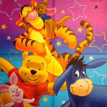 071 Winnie Pooh - 2-lagig - Disney