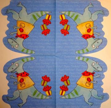 039 Dinosaur - 3-ply - Soft Touch