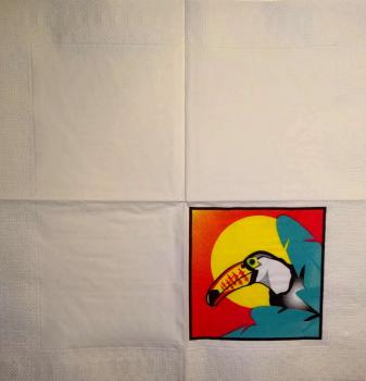 063 Parrot - 3-ply - Duni - 24x24 cm - CS