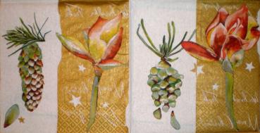 021 Lilies - 3-ply (gold) - Home Fashion