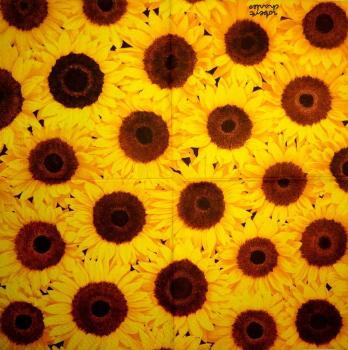 175 Sonnenblumen - 3-lagig - Robert Charles