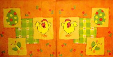 149 Rooster,  Hen (S) - 3-ply