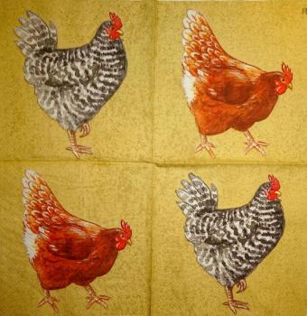 184 Hahn, Huhn - 3-lagig - SIA