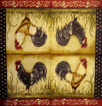 188 Rooster,  Hen - 3-ply - Cypress - CS