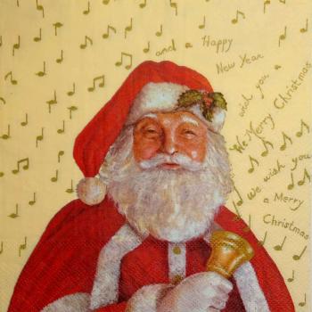 100 Weihnachtsmann Sonstige - 3-lagig(creme)