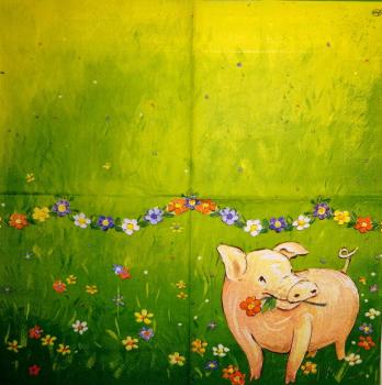 067 Schweine - 3-lagig - Ambiente
