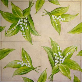 139 Daffodils - 3 ply (beige) - Paw