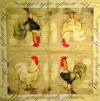 190 Rooster,  Hen - 3-ply - Cypress Home