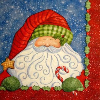 127 Weihnachtsmann Sonstige - 3-lagig - Vicky Howard