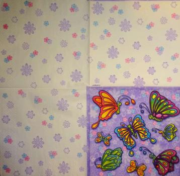 172 Butterflies - 2-ply - Unique