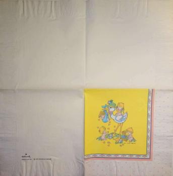 045 Lisi - 3-ply - Hallmark 1987 - Joan Walsh Anglund - 35x35cm