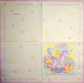 098 Baby - 3 ply - amscan - CS