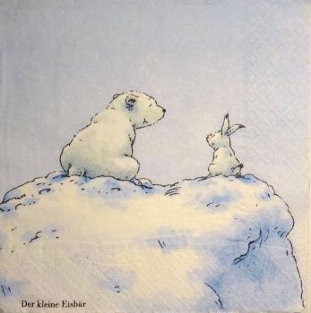 077 Eisbären - 3-lagig - Der kleine Eisbär