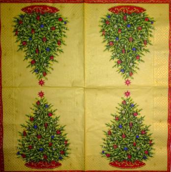 088 Christmas Tree - 3-ply - Caspari