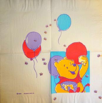106 Winnie Pooh - 3-ply - Disney - 35x35cm