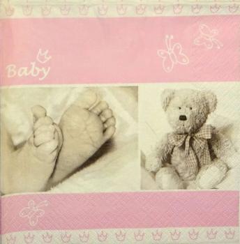 017 Baby - 3-ply (pink) - Home Fashion