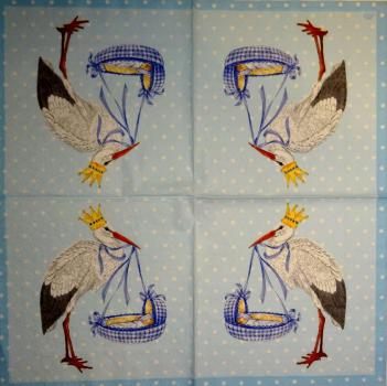 056 Baby - 3 ply (blue/blue) - Ihr